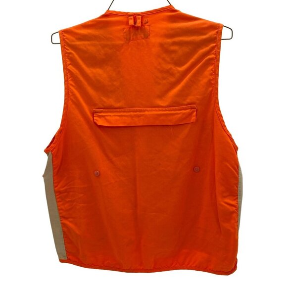 Vintage Game Winner Sportswear Orange Hunting Vest Men’s 2XL - Picture 2 of 3